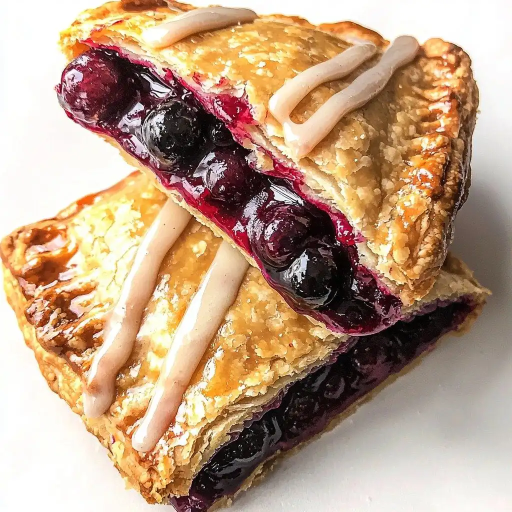 Blueberry Hand Pies - step by step