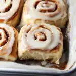 Soft-Baked Apple Cinnamon Rolls - featured image