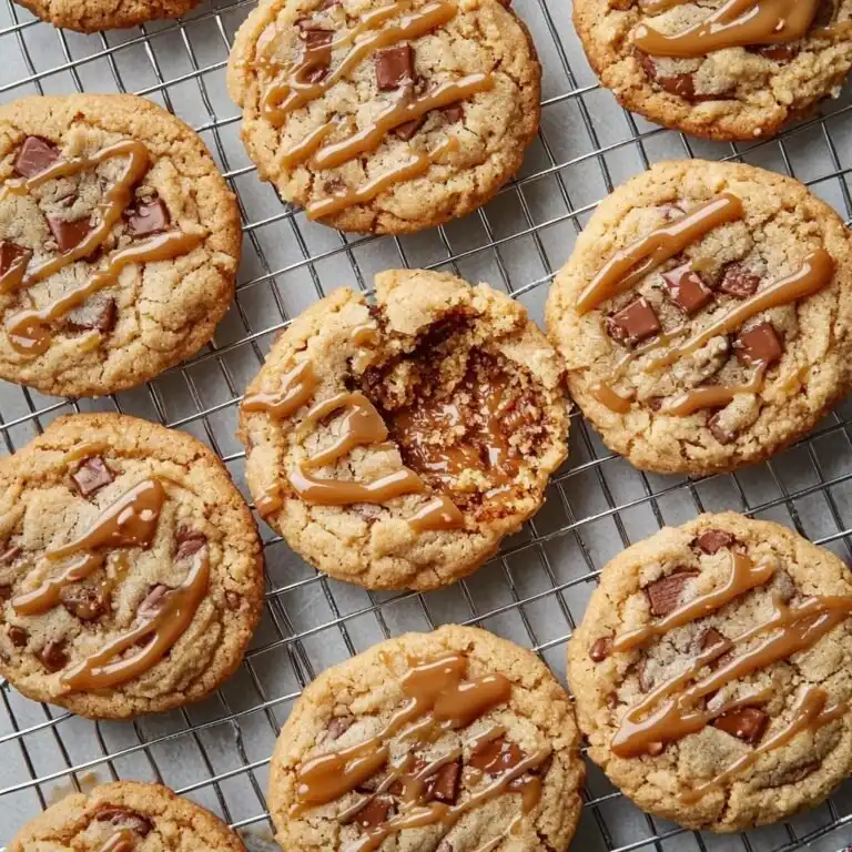Salted Caramel Toffee Cookies! - featured image