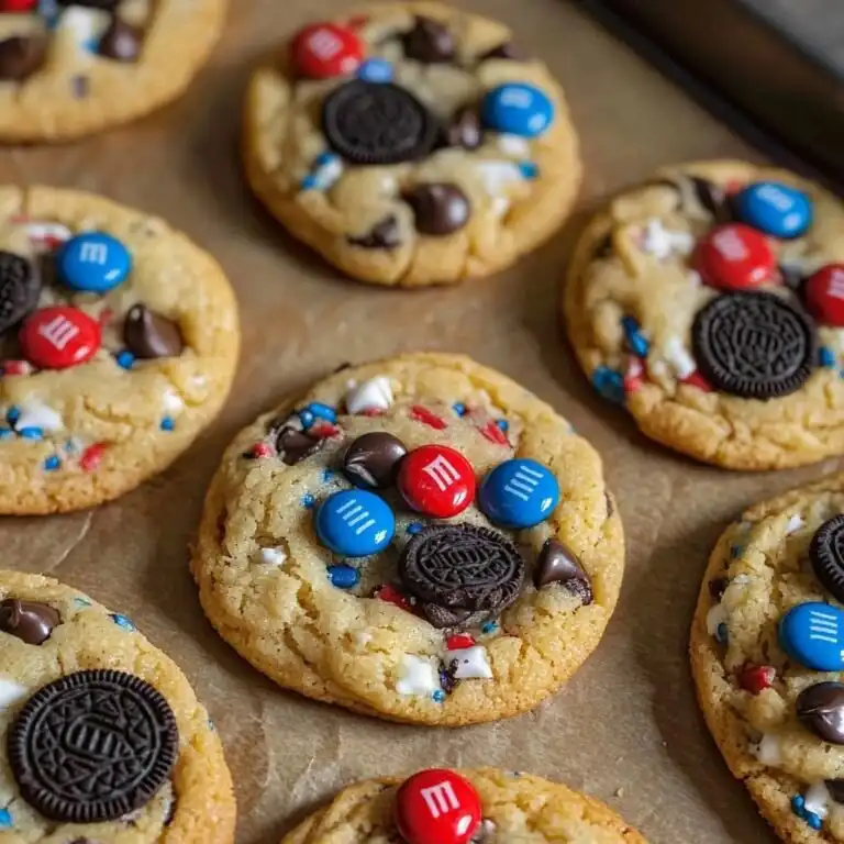 Brown Butter Oreo M&M Chip Cookies (Soft, Chewy, Bakery Style) - featured image