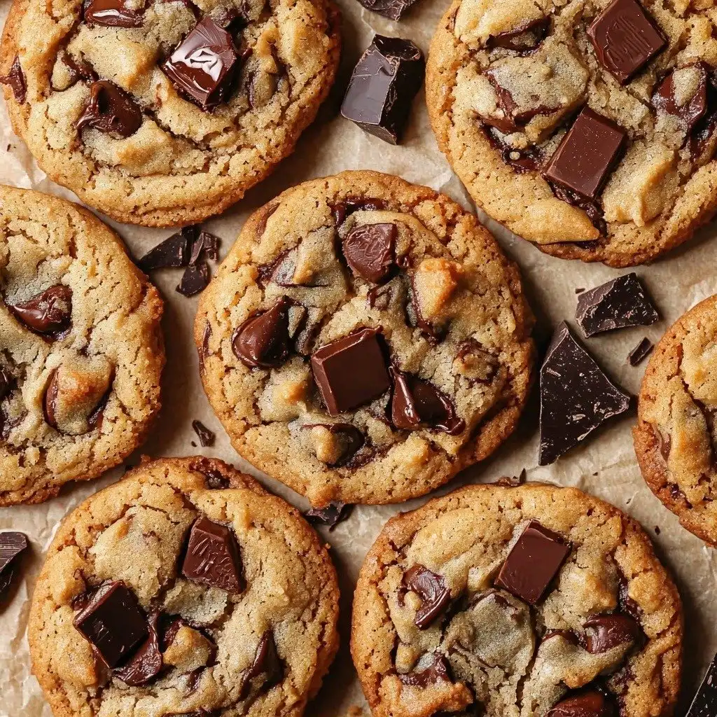 Brown Butter Chocolate Chip Cookies - finished dish