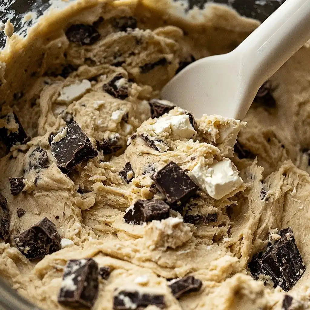 Oreo Cookies and Cream Cookies - step by step