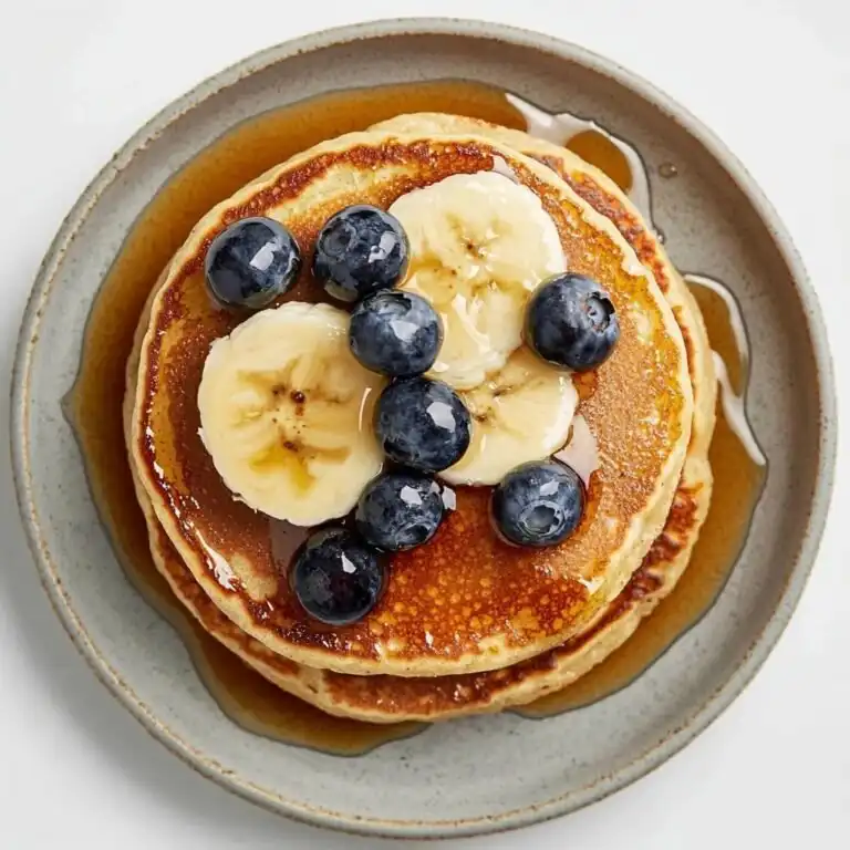 Protein Oatmeal Blender Pancakes - featured image