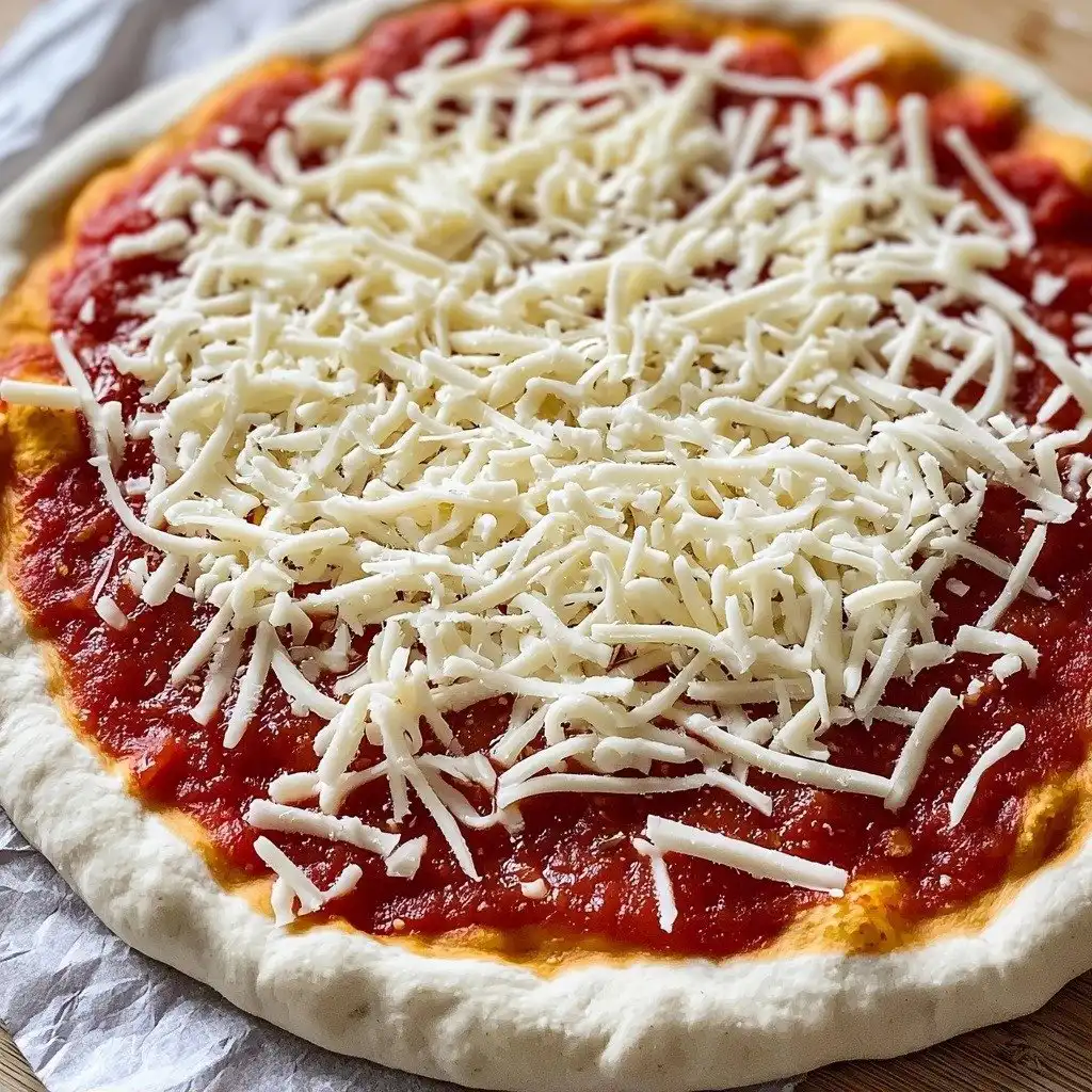 artisan pizza dough- crispy, chewy, bubbly crust - step by step
