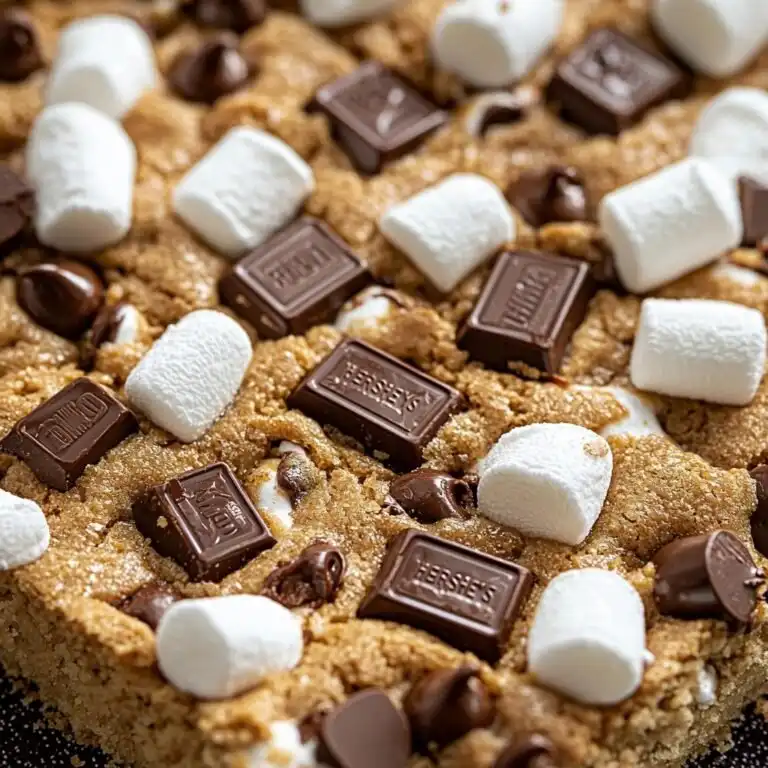 Graham Cracker S'mores Bars Recipe - featured image