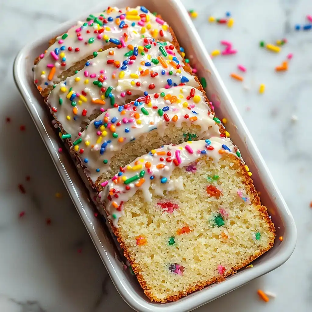 Funfetti Pound Cake - step by step