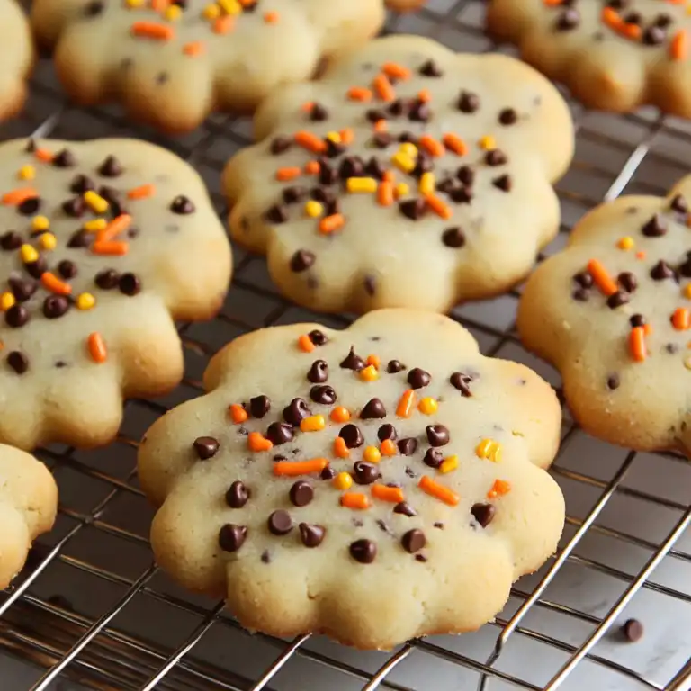 Halloween Shortbread Cookies - featured image