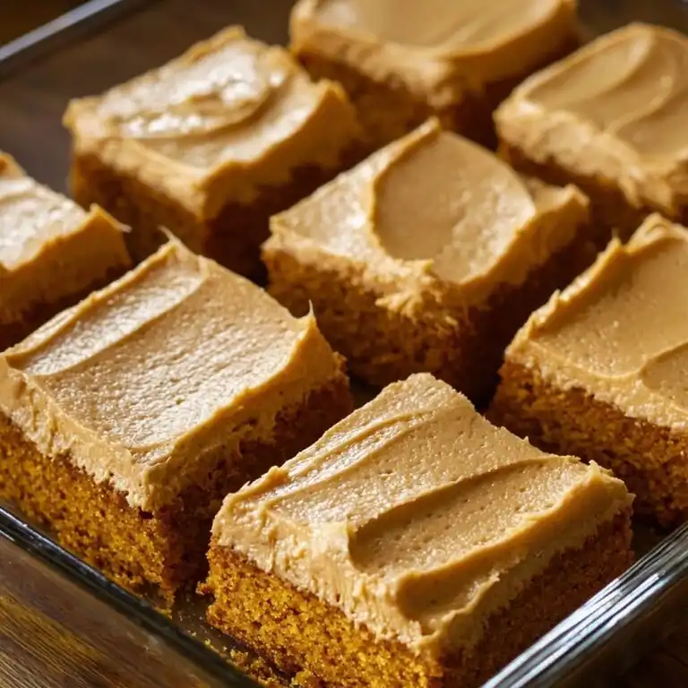 Pumpkin Cake with Caramel Cream Cheese Frosting