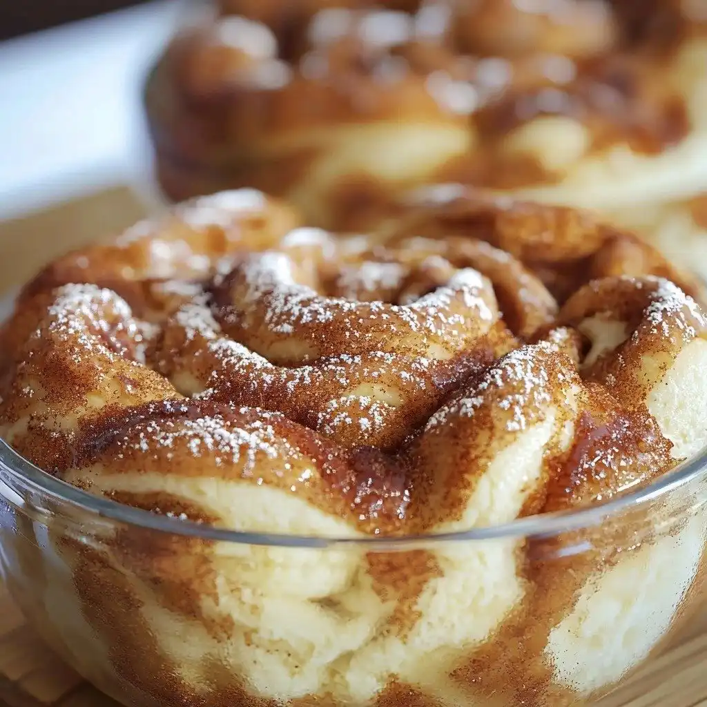 Cinnamon Swirl Protein Cake - step by step