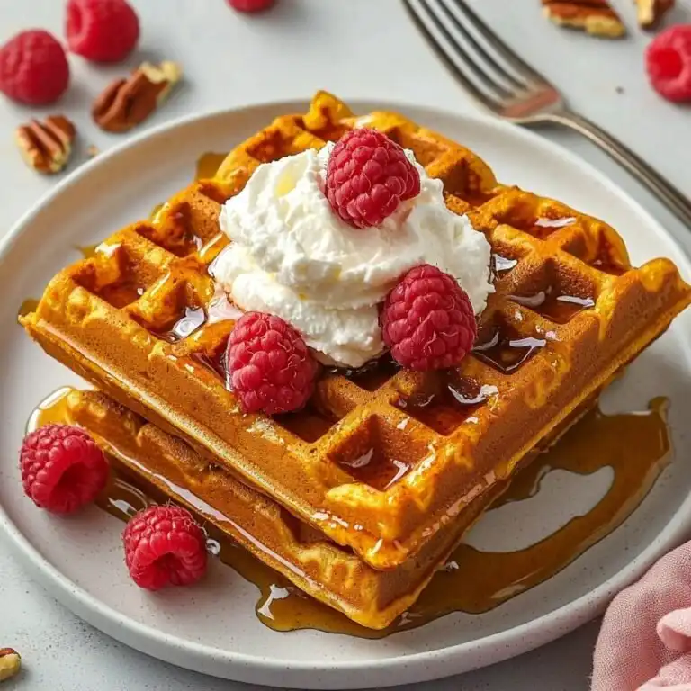 Sweet Potato Waffles - featured image