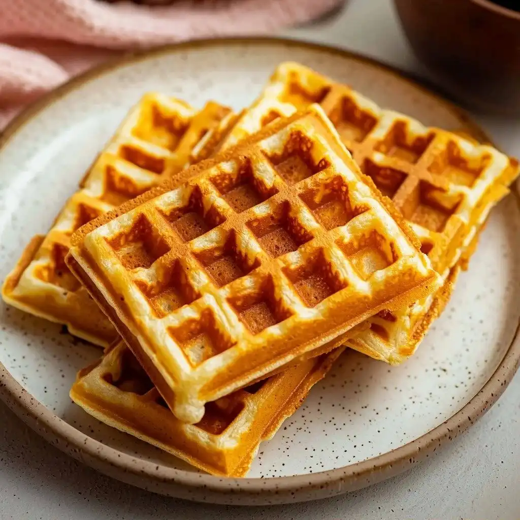 Sweet Potato Waffles - step by step