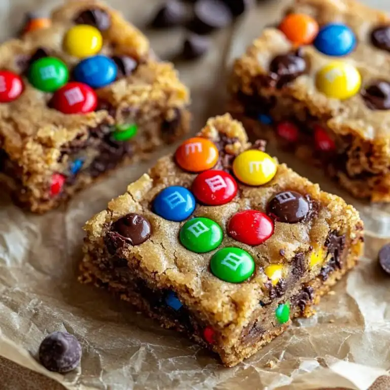 Monster Cookie Fudgy Brownies