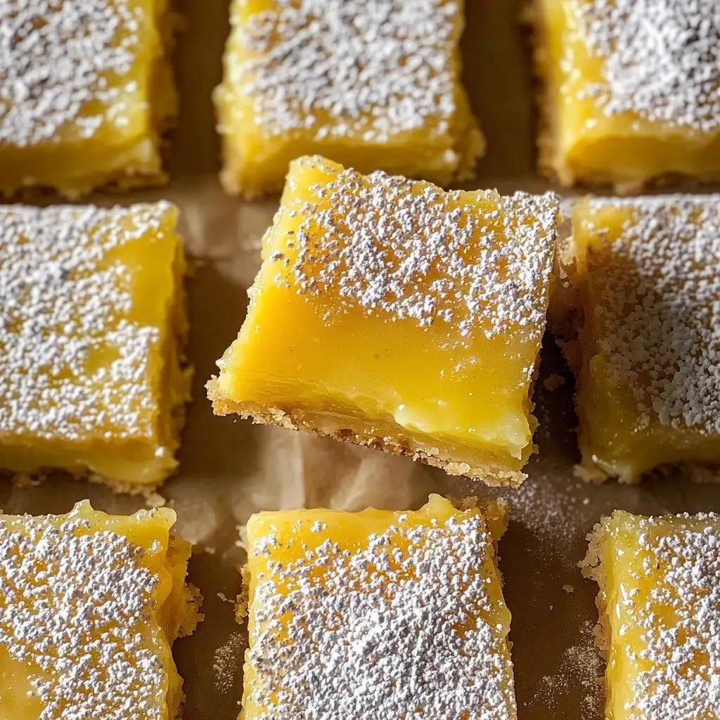 Easy Lemon Bars with Crisp Shortbread Crust - step by step