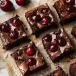 Roasted Chocolate Cherry Brownies - featured image
