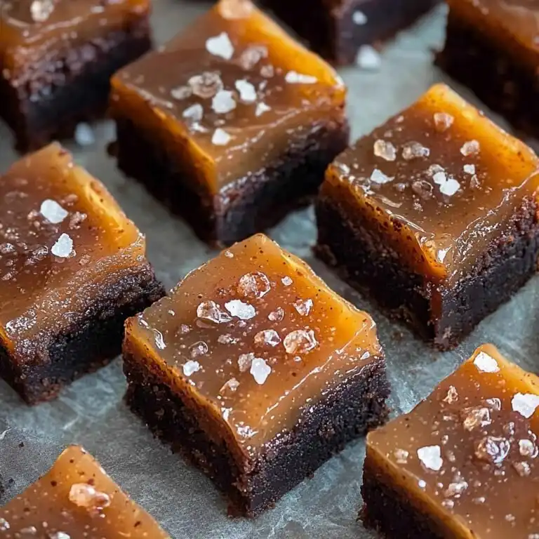 Chocolate Salted Butterscotch Brownies - featured image