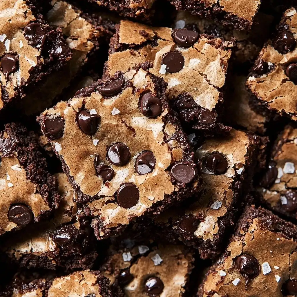 Brown Butter Brookies - step by step