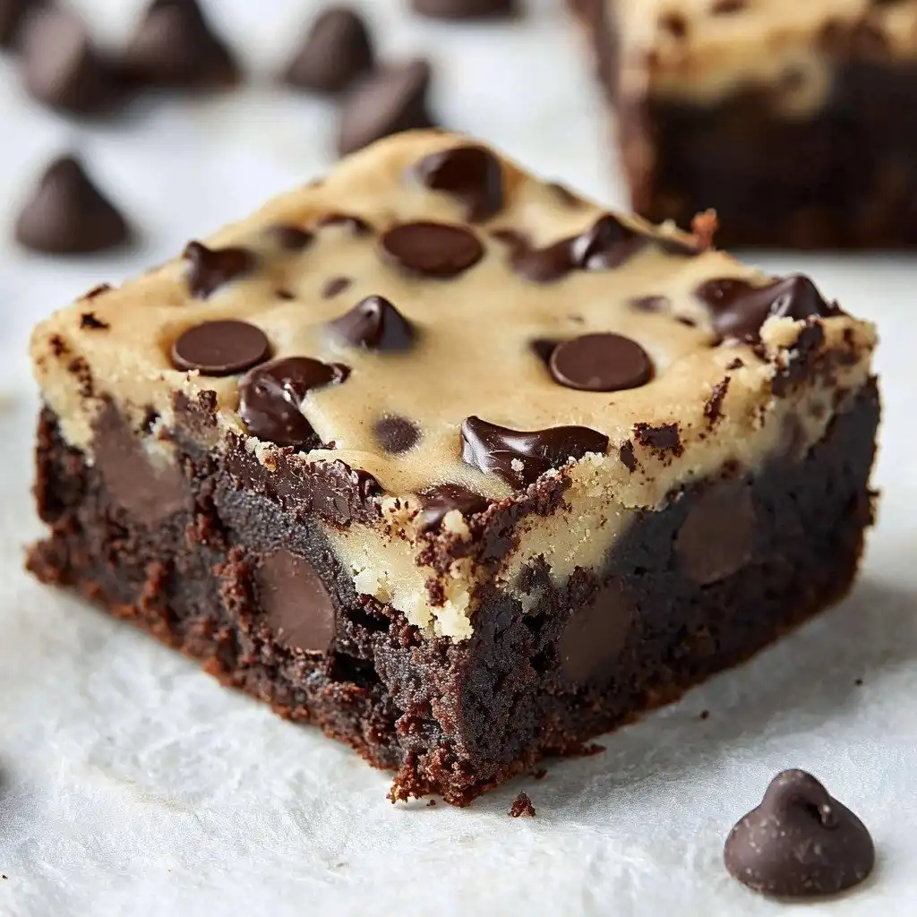 Easy Brookies Recipe (Fudgy Brownie Cookies) - step by step
