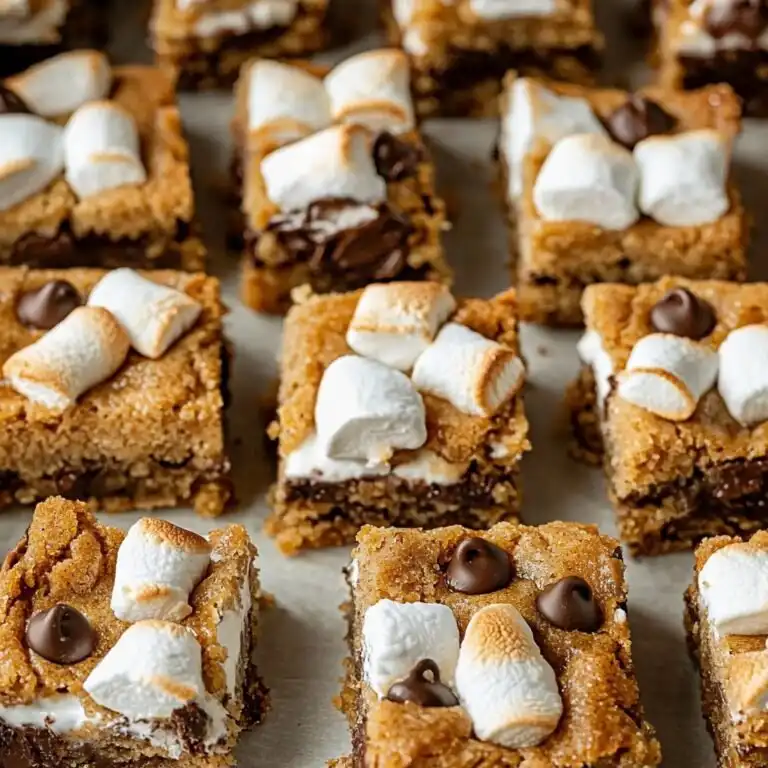 S’mores Cookie Bars