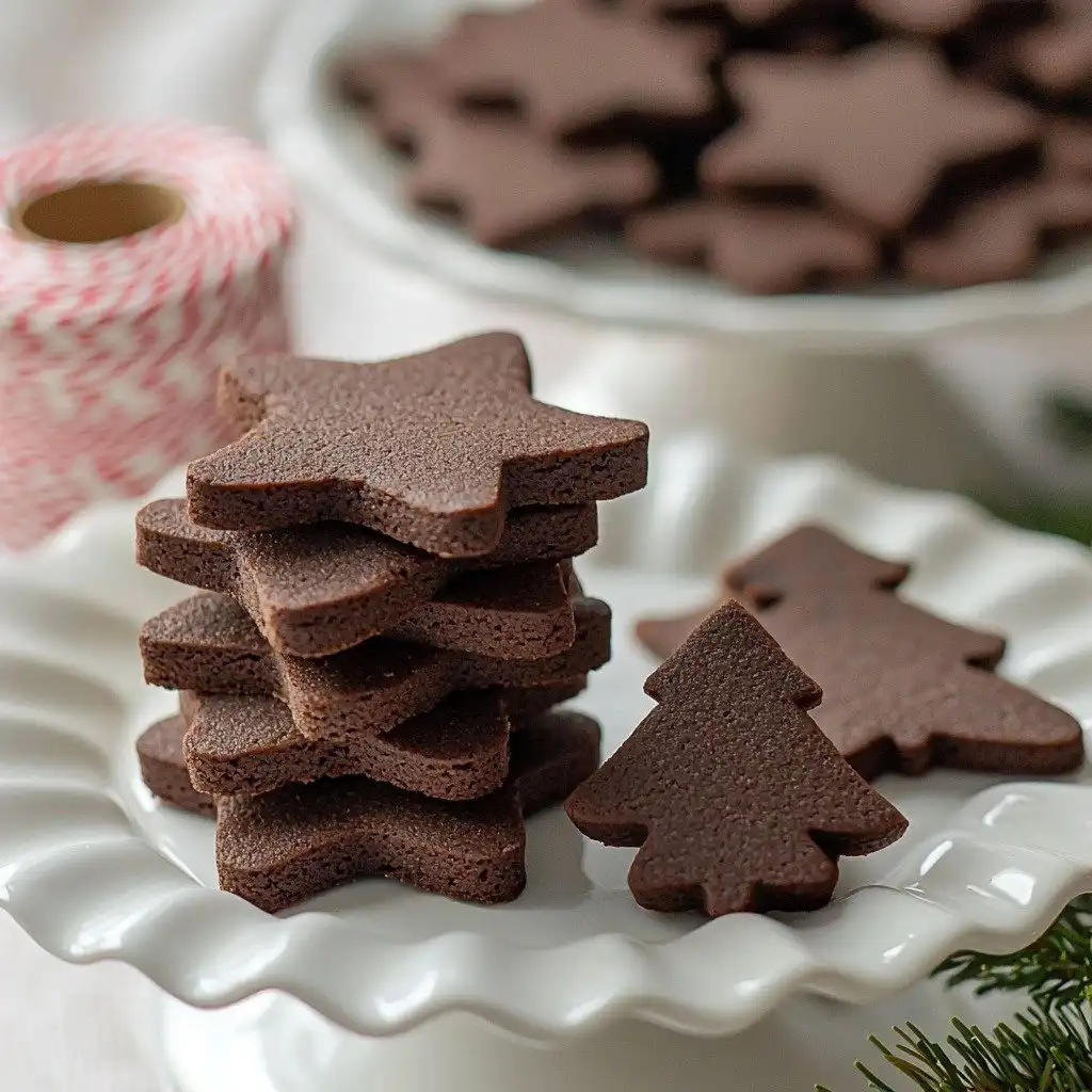 Chocolate Sugar Cookie Recipe - step by step