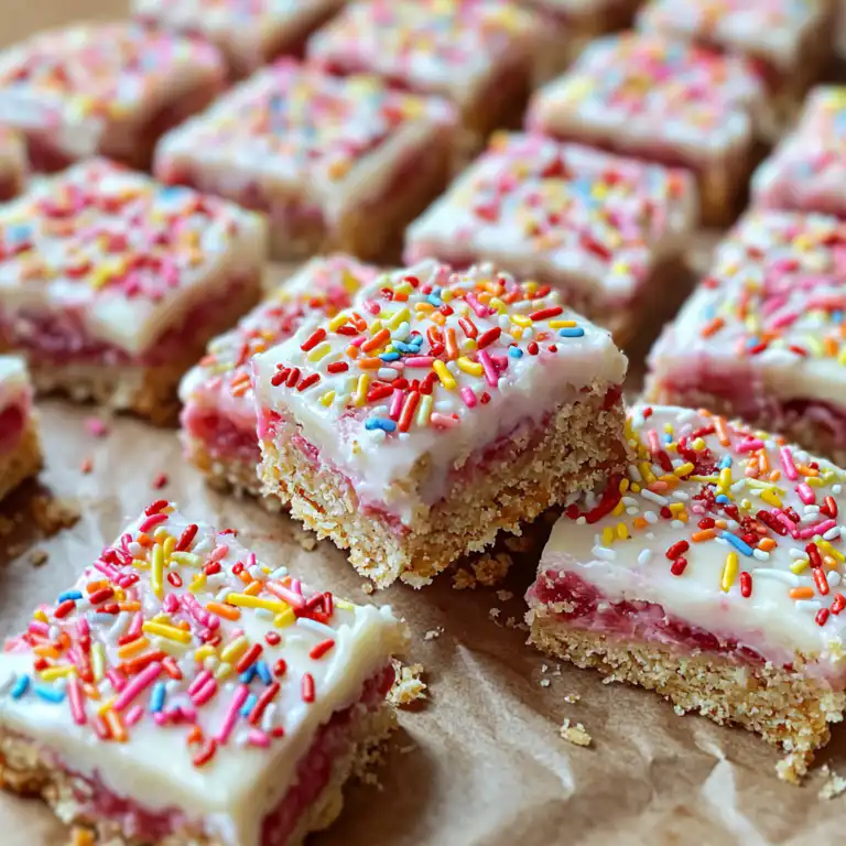 Keto Pop Tart Bars Recipe