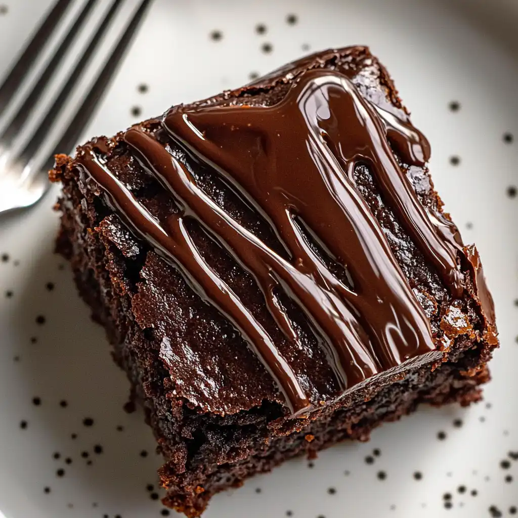 Keto Poke Cake - step by step