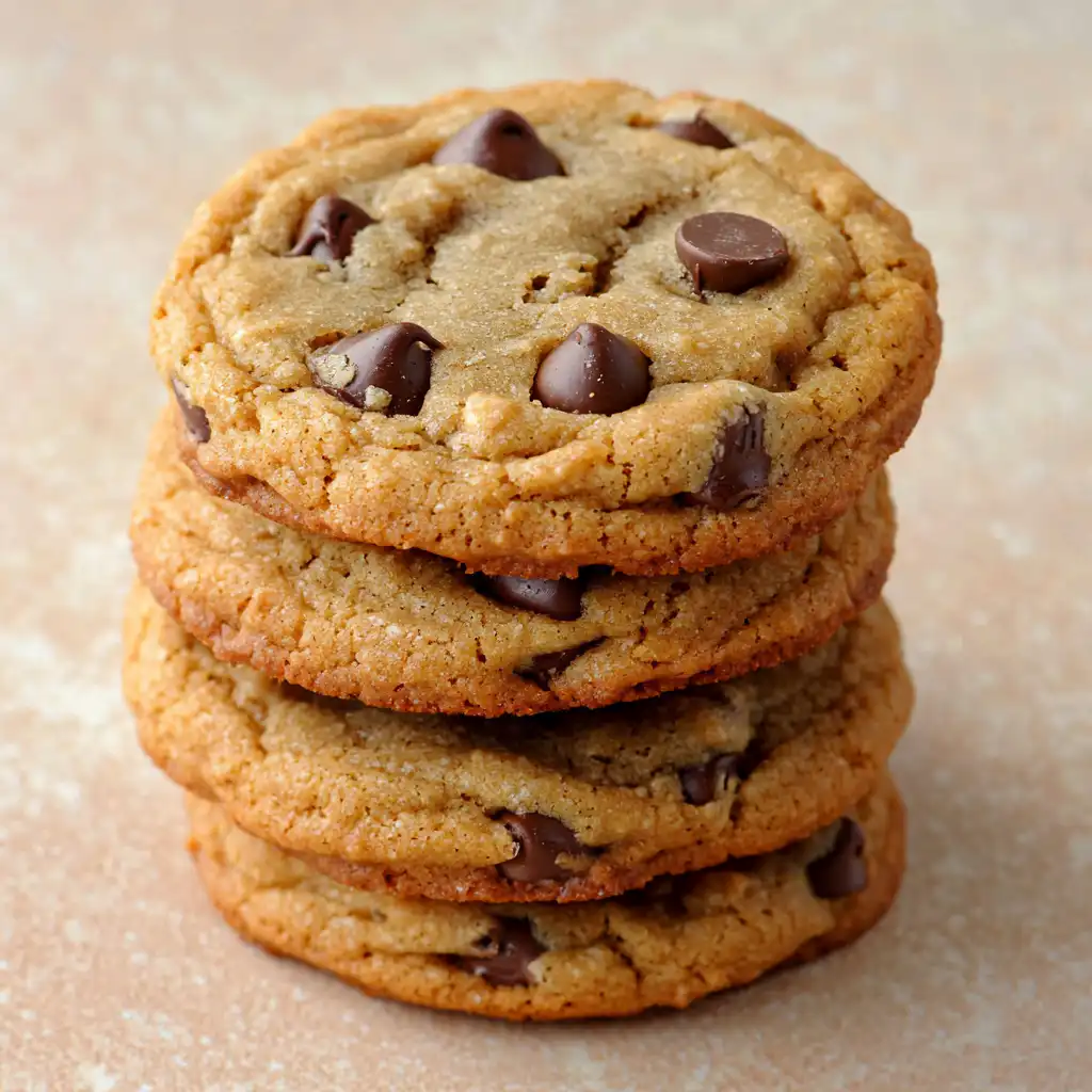 Chocolate Chip Flourless Peanut Butter Cookies - step by step
