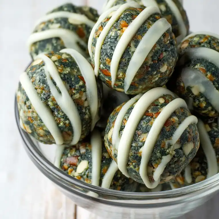 Matcha No Bake Energy Bites (Gluten & Dairy Free, Vegan, Paleo)