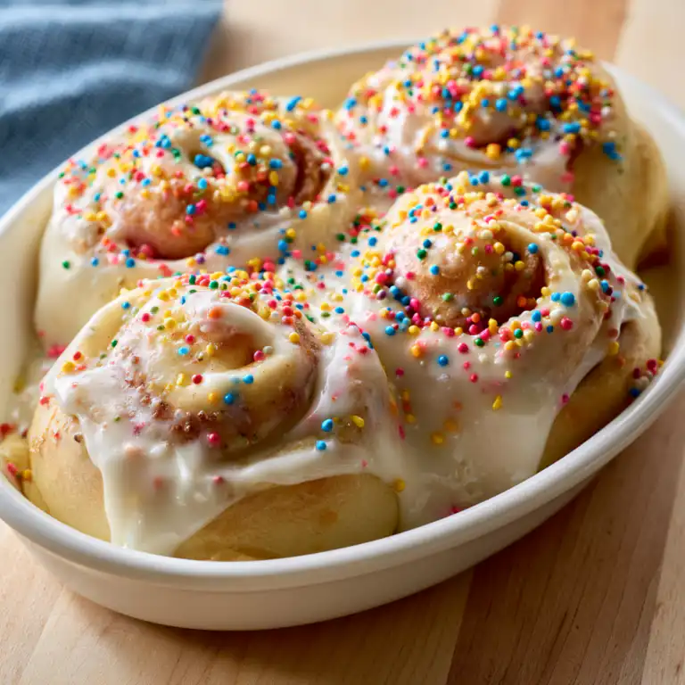 Funfetti Cinnamon Rolls