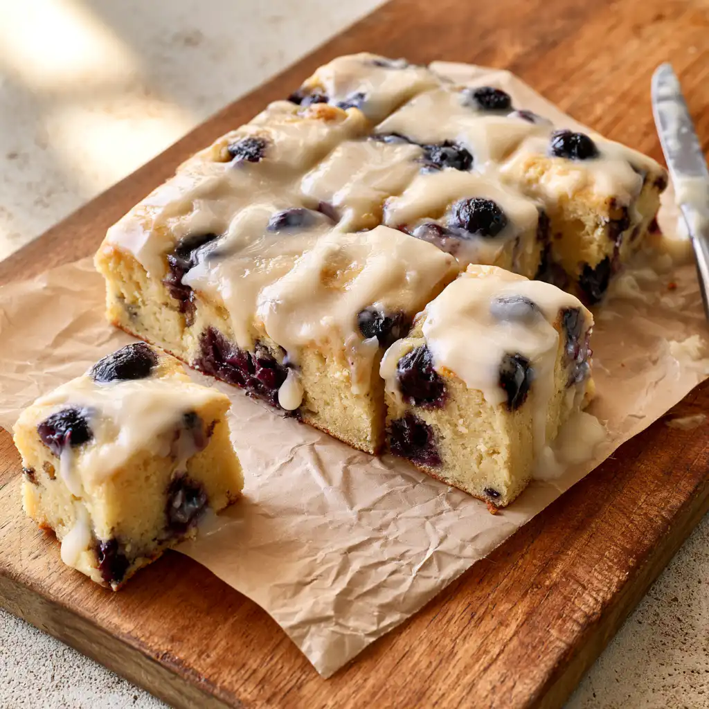 Blueberry Lemon Olive Oil Cake - step by step