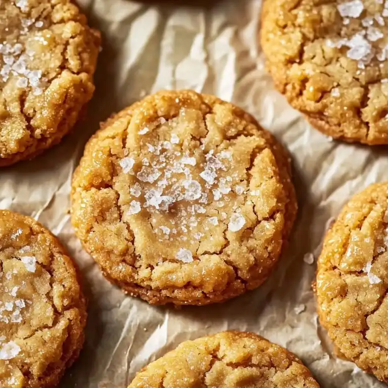 Salted Honey Cookies: Chewy, Glossy, And Perfectly Caramelized