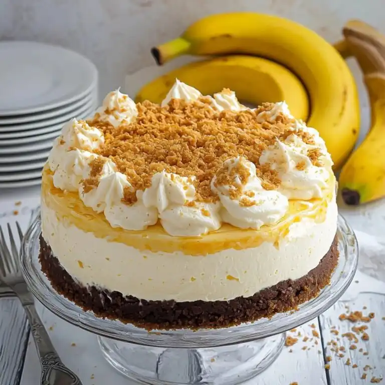Keto Banana Pudding Cheesecake