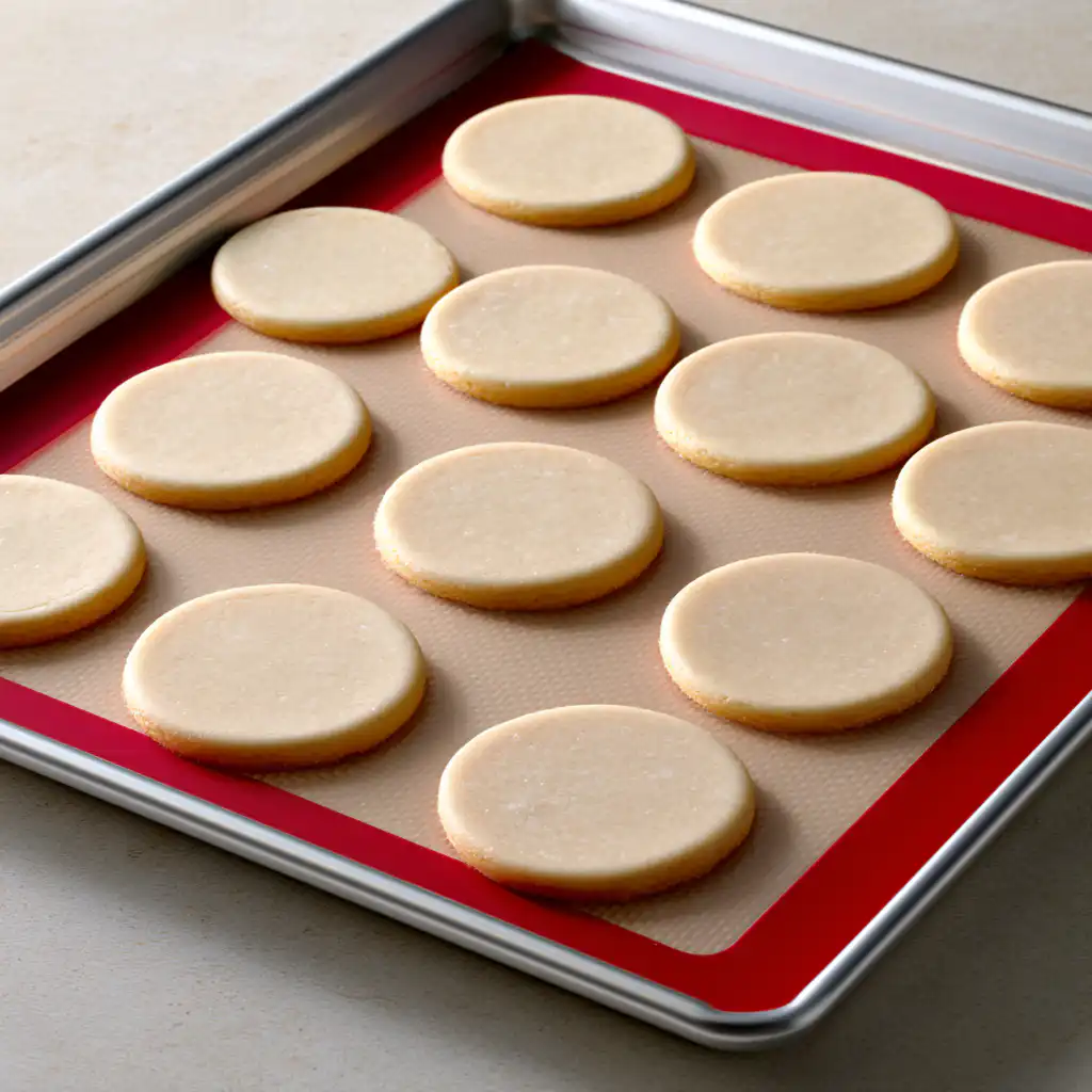 Snowman Cookies - step by step