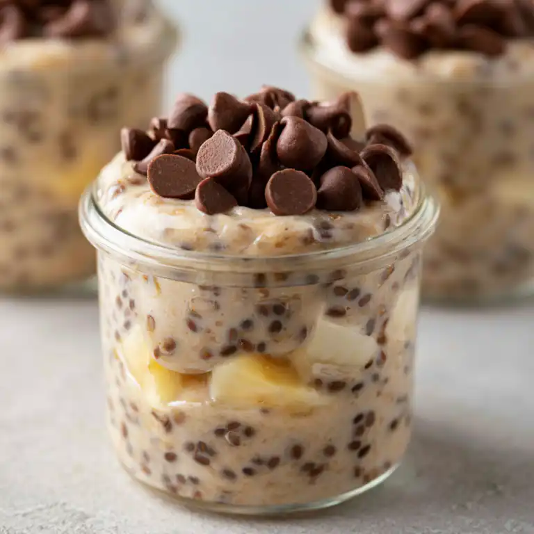 Chocolate Protein Overnight Oats