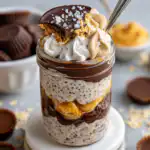 Peanut Butter Cup Overnight Oats