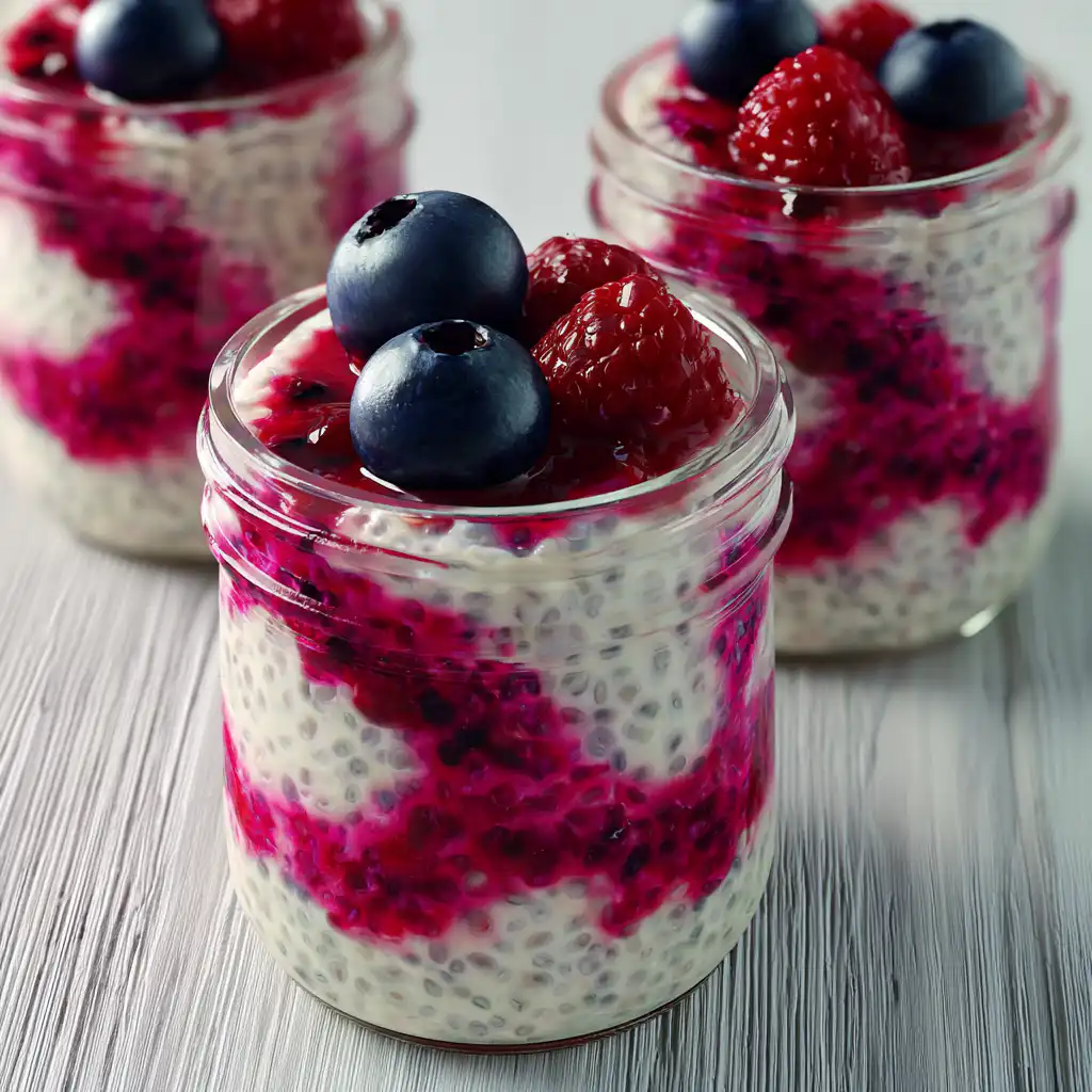 Fresh Blackberry Protein Overnight Oats - finished dish