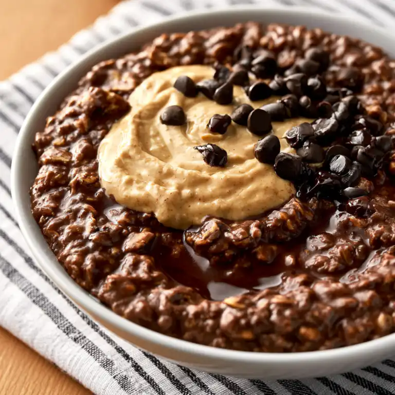 Healthy Chocolate Overnight Oats