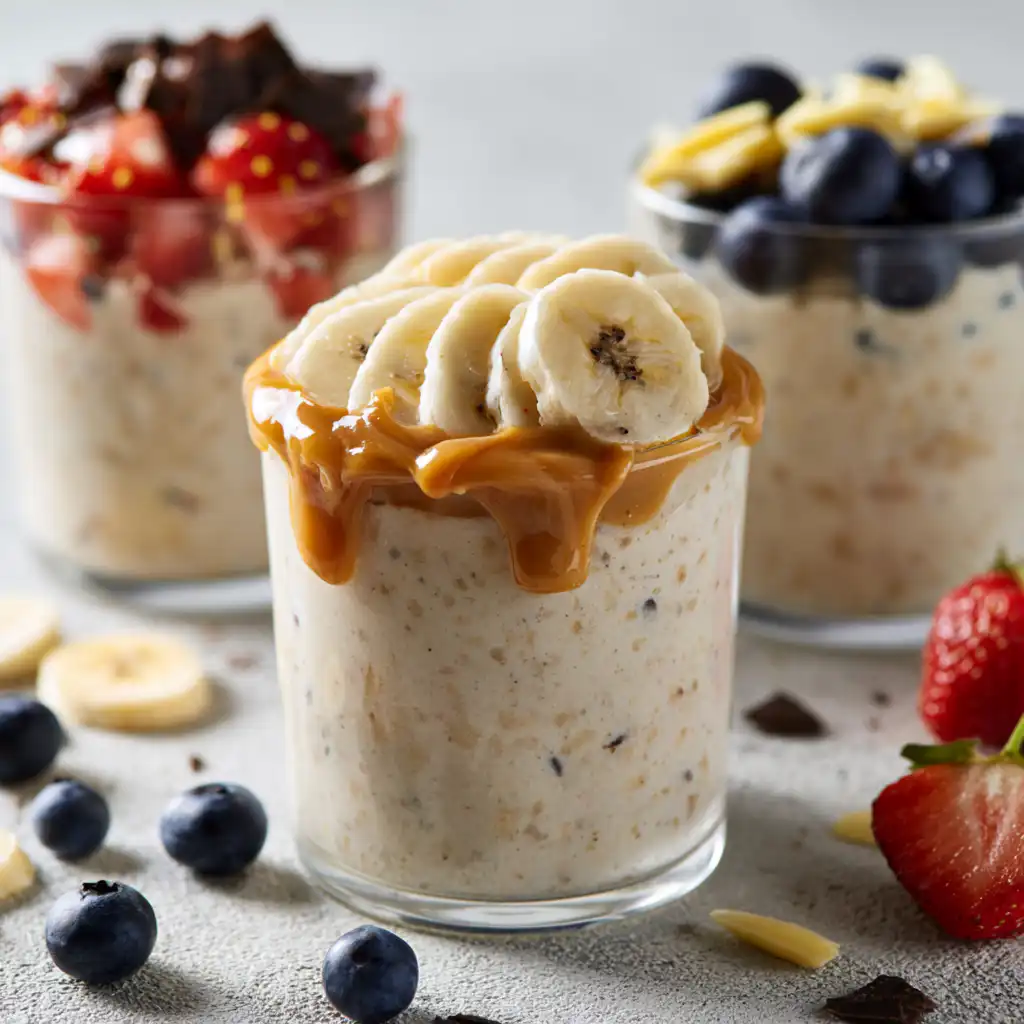 Protein Overnight Oats - step by step