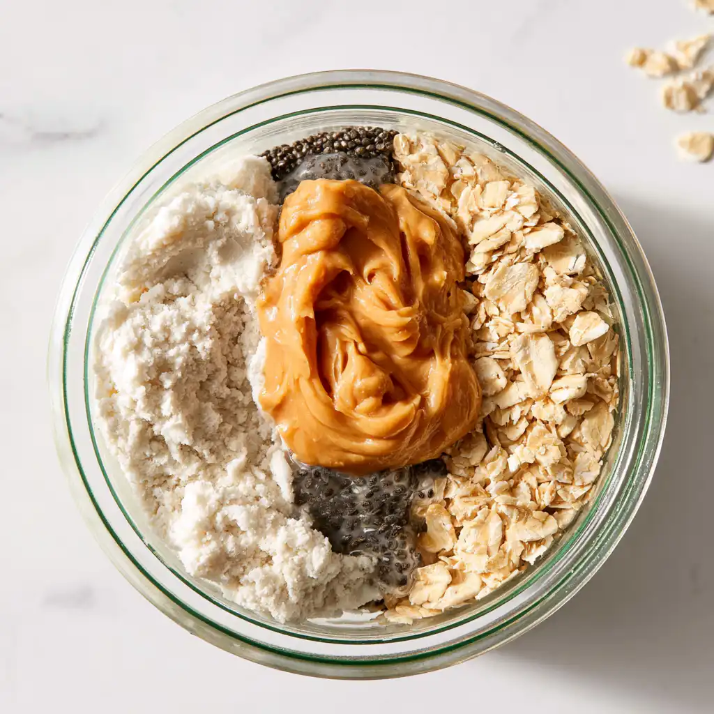 Protein Overnight Oats - step by step