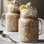 Banana Chia Protein Overnight Oats Recipe