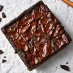 Frosted Triple Chocolate Brownies