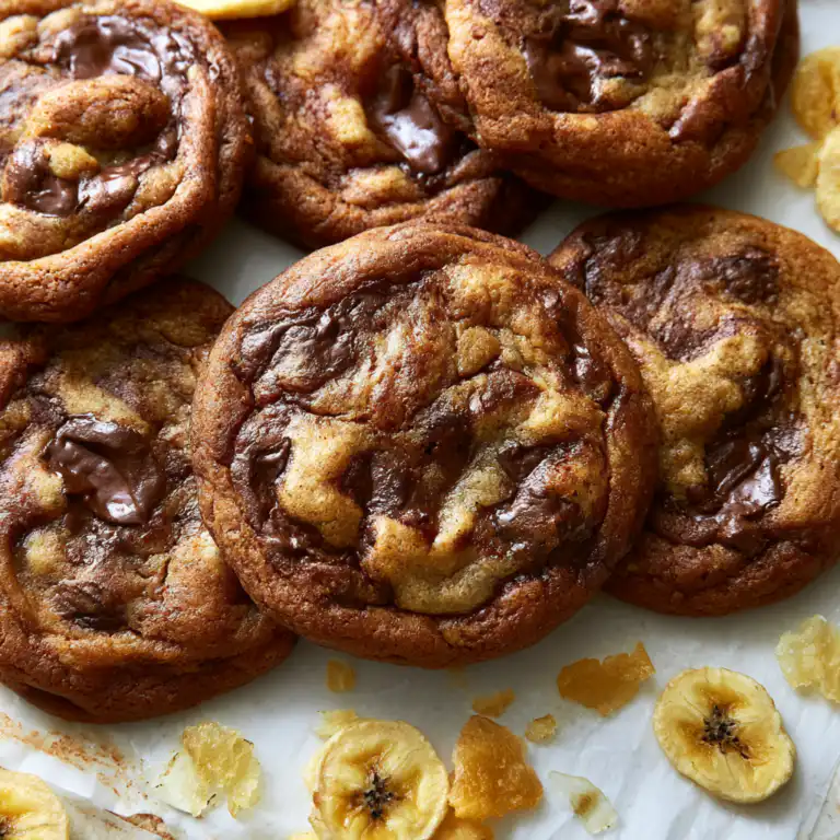 Brown Butter Banana Bread Cookies