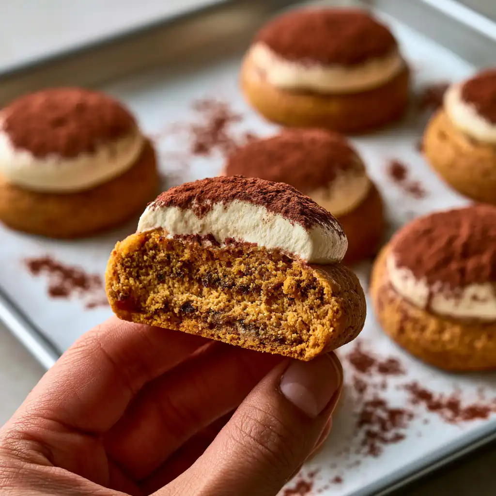Tiramisu Cookies - step by step