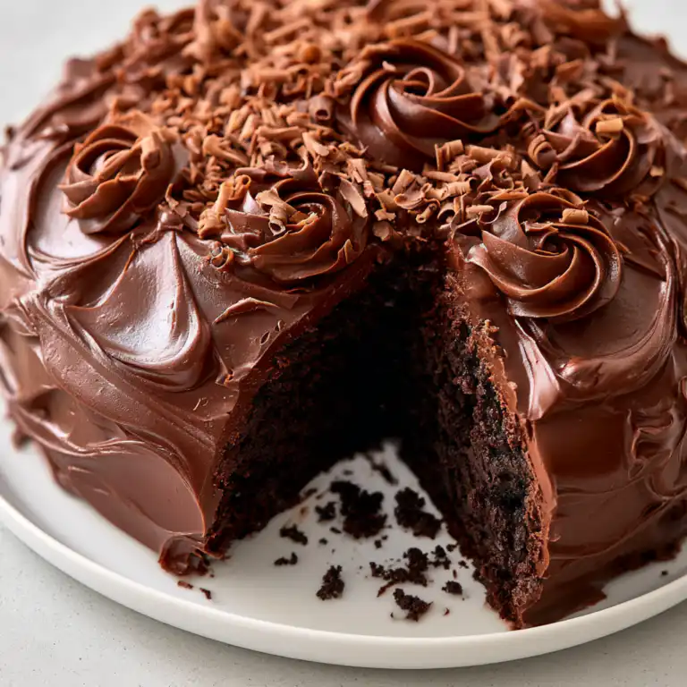 The Ultimate Chocolate Cake Recipe (easy and delicious)