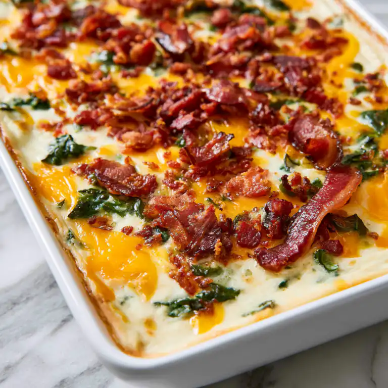 KETO JALAPENO POPPER CASSEROLE