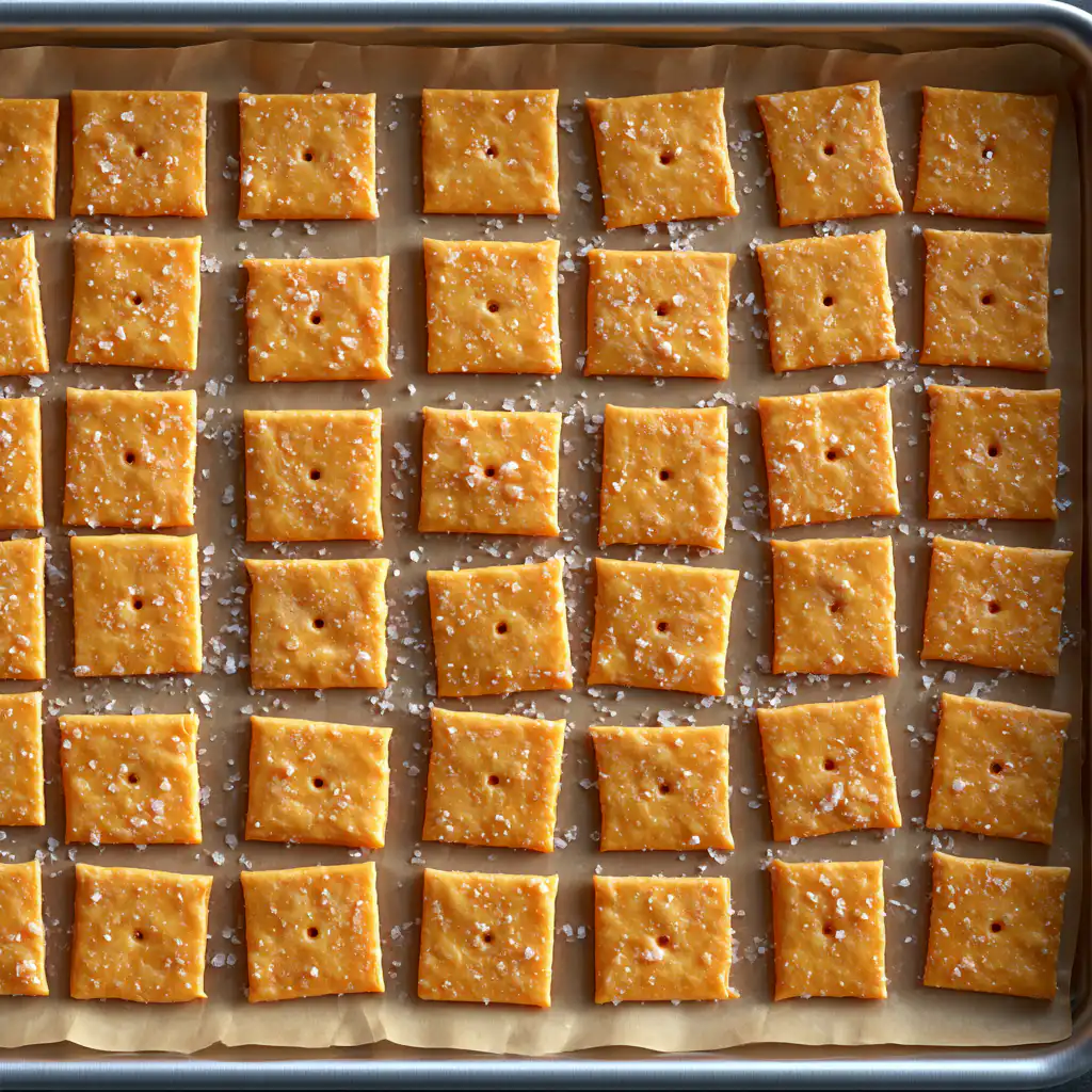 Sourdough Cheez Its Recipe - step by step